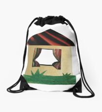 Rural house Drawstring Bag