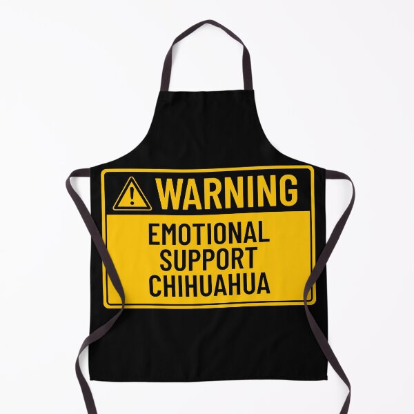 Item preview, Warning: Emotional Support Chihuahua designed and sold by mr-k-store.