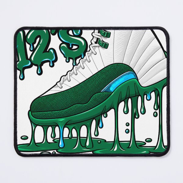 Item preview,  Dripping Shoe 12 Bucks Matching Tee Green White Black Graphic designed and sold by DianneShelton.