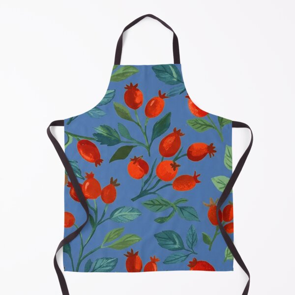 Item preview, Watercolor Rose Hip Botanical Pattern designed and sold by SassyArtistry.