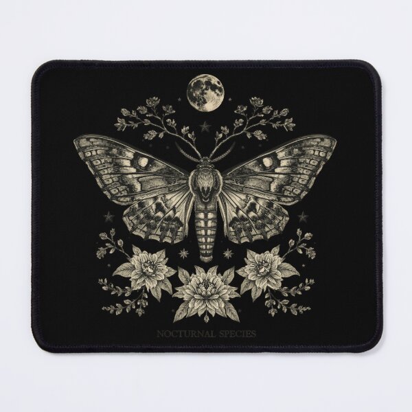 Item preview, Moth Lover Victorian Naturalist Illustration designed and sold by ChicTrendz.
