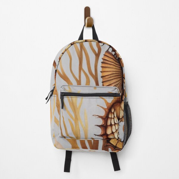 Item preview, Brown Seahorse Among Golden Coral Branches designed and sold by BeachWhisper.