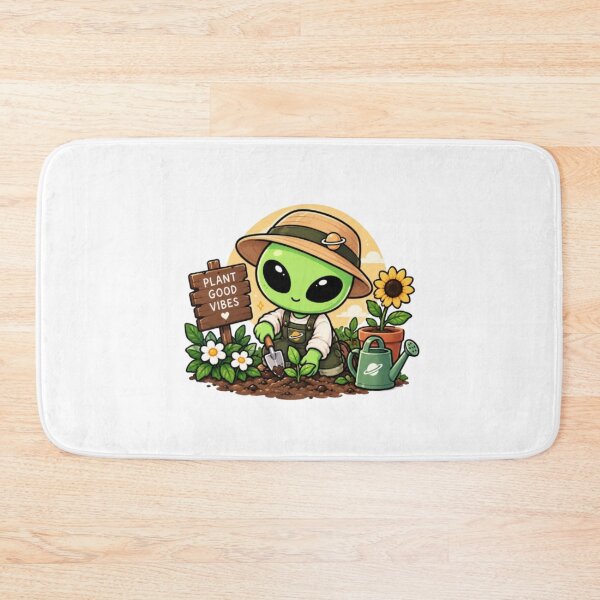Item preview, Alien Gardener | Plant Good Vibes designed and sold by fedetrev.