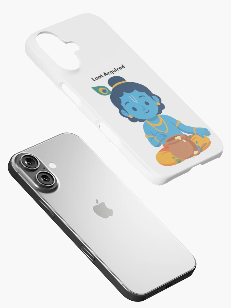 Thumbnail 2 of 4, iPhone Case, loot acquired | Developer Sticker | Programmer Tech Humor designed and sold by BhaktiByte.