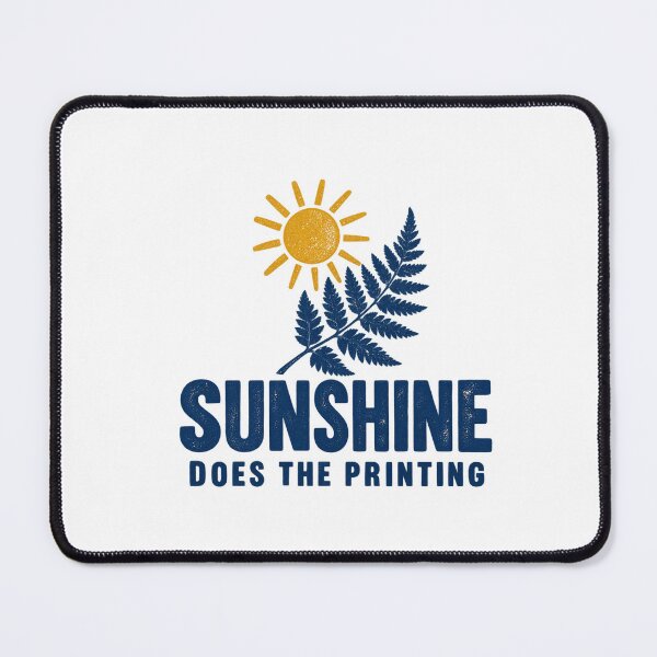 Item preview, Sunshine Does the Printing – Cyanotype Artist Gift designed and sold by UrbanCanvvas.