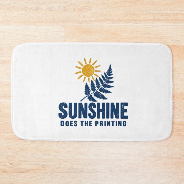 Item preview, Sunshine Does the Printing – Cyanotype Artist Gift designed and sold by UrbanCanvvas.