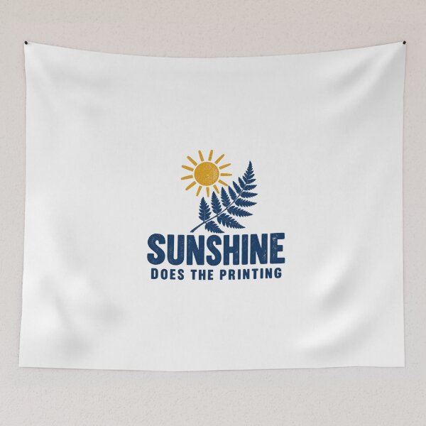 Item preview, Sunshine Does the Printing – Cyanotype Artist Gift designed and sold by UrbanCanvvas.