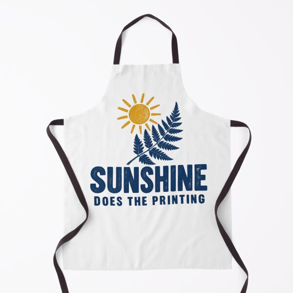 Item preview, Sunshine Does the Printing – Cyanotype Artist Gift designed and sold by UrbanCanvvas.