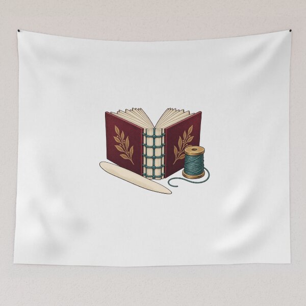 Item preview, Bookbinder Gift – Coptic Stitch Book and Tools designed and sold by UrbanCanvvas.