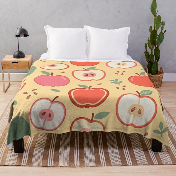 Item preview, Retro Colorful Apple Fruit Pattern designed and sold by SassyArtistry.