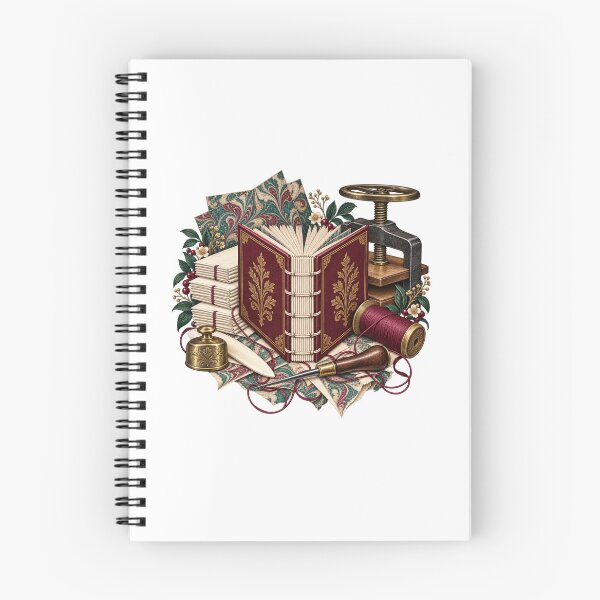 Item preview, Bookbinding Artist Gift – Marbled Paper Workshop designed and sold by UrbanCanvvas.