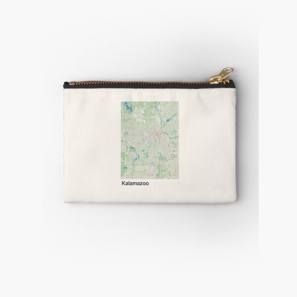Item preview, Kalamazoo Minimalistic Map Art designed and sold by MapsNerd.