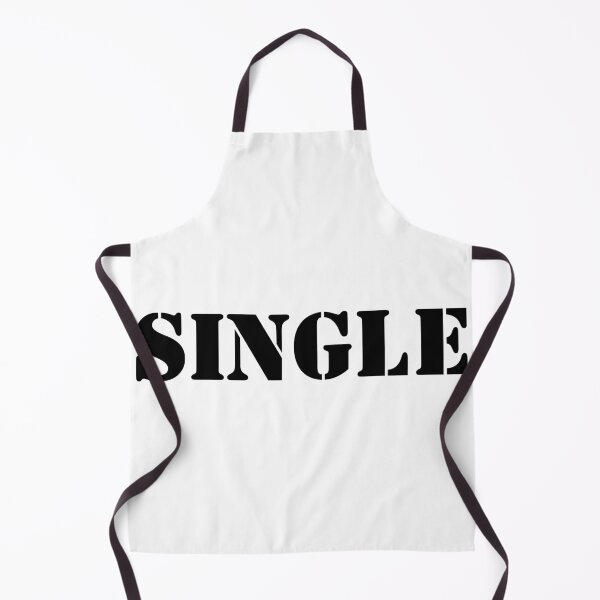 Item preview, SINGLE Bold Stencil Text Design Minimalist Single Status Quote designed and sold by HYPNK.