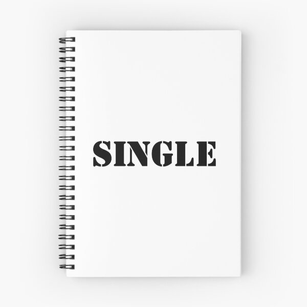 Item preview, SINGLE Bold Stencil Text Design Minimalist Single Status Quote designed and sold by HYPNK.