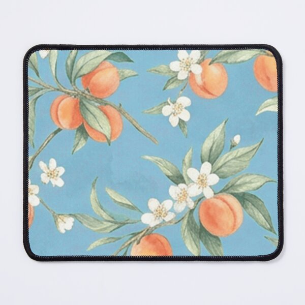 Item preview, Watercolor Peach Blossom Pattern designed and sold by SassyArtistry.