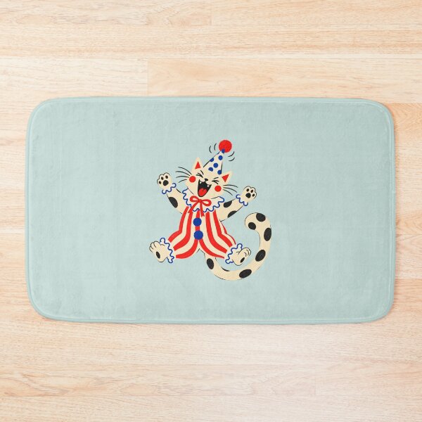 Item preview, Laughing Clown Cat. Weird Vintage Circus. Clowncore. designed and sold by CoCoArt-Ua.