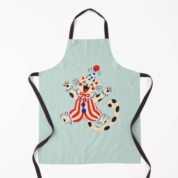 Item preview, Laughing Clown Cat. Weird Vintage Circus. Clowncore. designed and sold by CoCoArt-Ua.