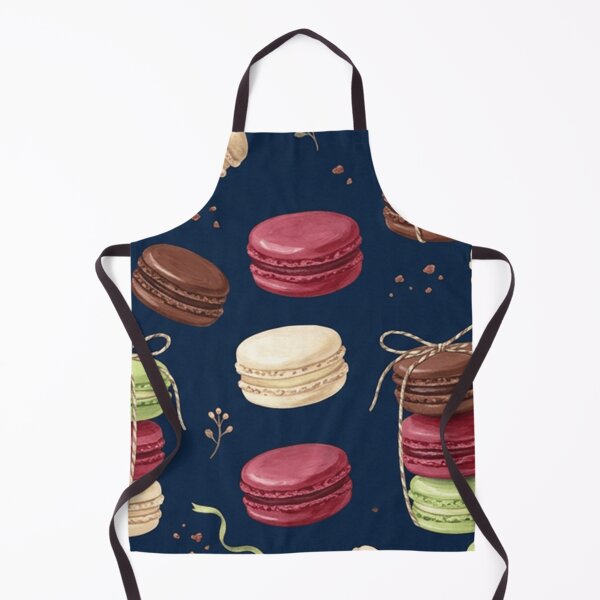Item preview, Watercolor Macaron Bakery Pattern designed and sold by SassyArtistry.