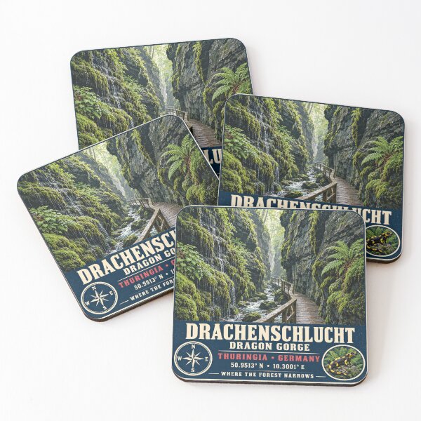 Artikelvorschau, Drachenschlucht Eisenach – Vintage Drachenschlucht entworfen und verkauft von naturalsurvival.