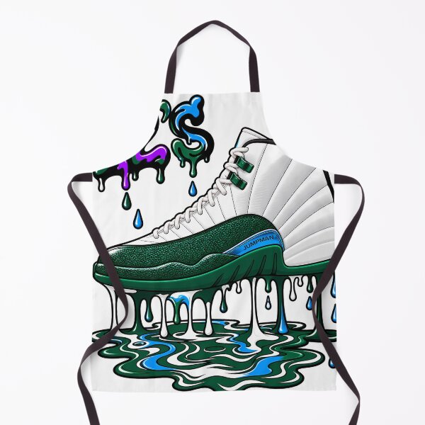 Item preview, Dripping Shoe 12S Bucks Matching Tee Green White Black Graphic designed and sold by DianneShelton.