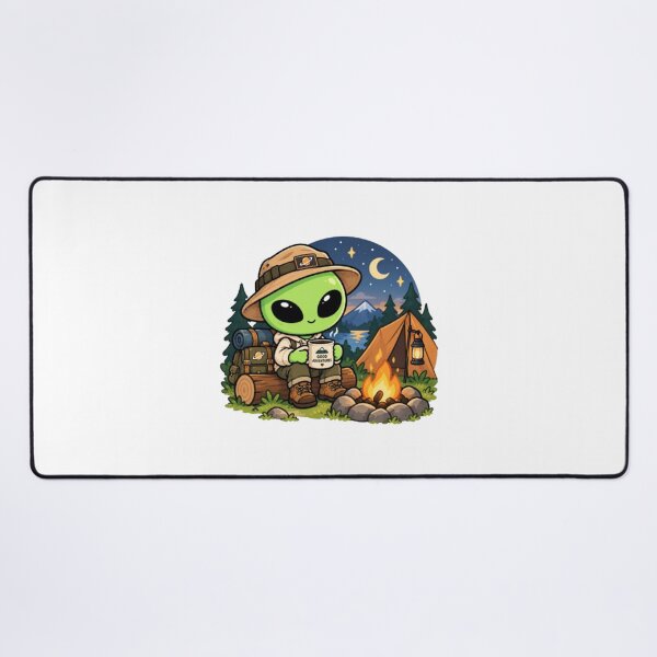 Item preview, Alien Camper | Good Adventures Camping designed and sold by fedetrev.