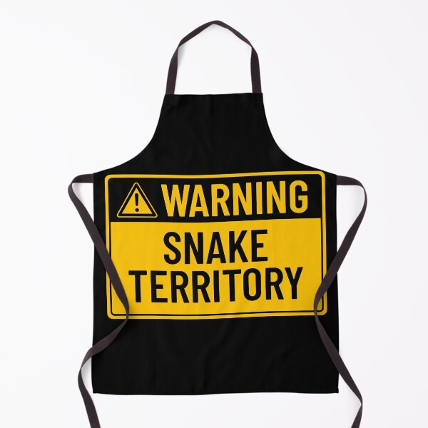 Item preview, Warning: Snake Territory designed and sold by mr-k-store.