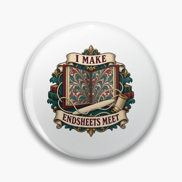 Item preview, Bookbinder Gift – I Make Endsheets Meet designed and sold by UrbanCanvvas.