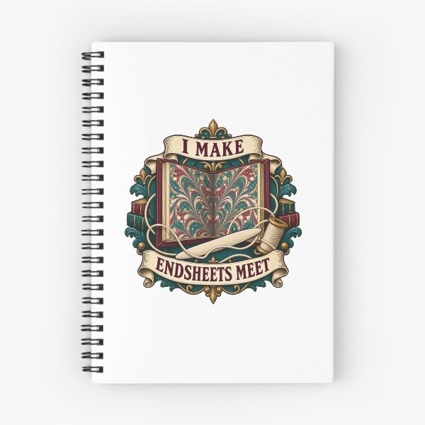 Item preview, Bookbinder Gift – I Make Endsheets Meet designed and sold by UrbanCanvvas.