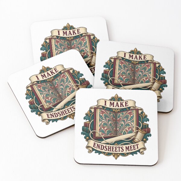 Item preview, Bookbinder Gift – I Make Endsheets Meet designed and sold by UrbanCanvvas.