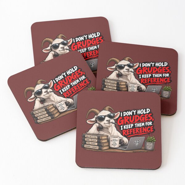 Item preview, I don't hold grudges, I keep them for reference - goat designed and sold by AlishaBurden00.