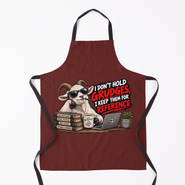 Item preview, I don't hold grudges, I keep them for reference - goat designed and sold by AlishaBurden00.