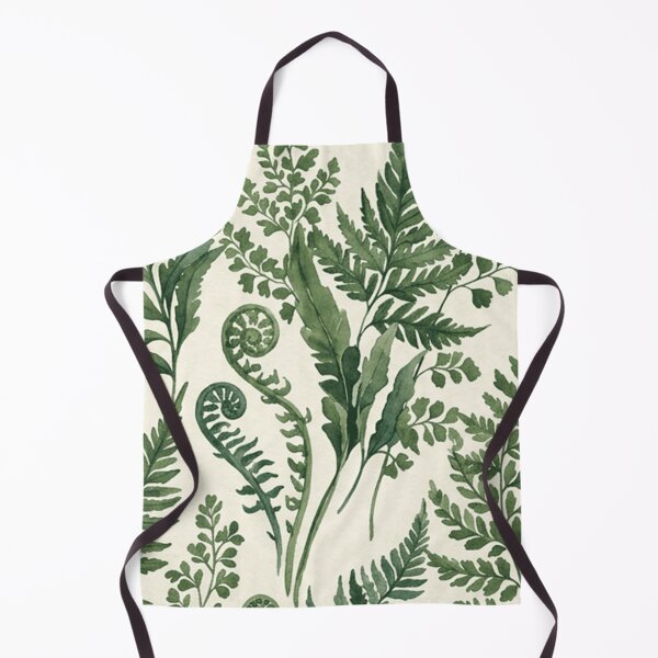 Item preview, Vintage Green Fern Botanical Pattern designed and sold by SassyArtistry.