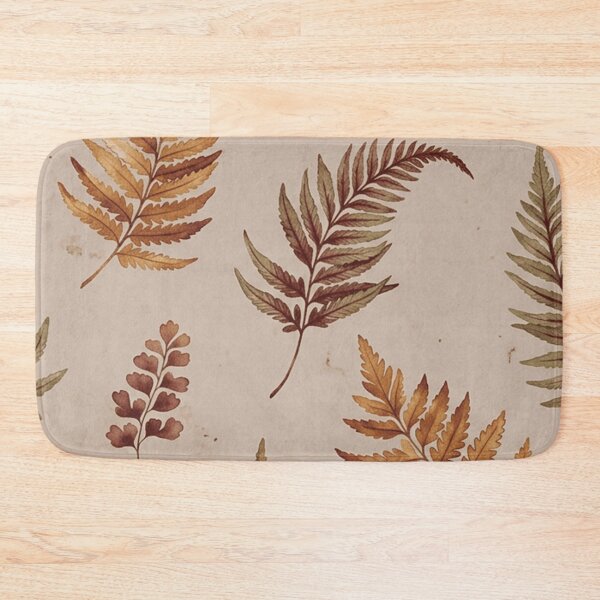 Item preview, Autumn Fern Botanical Leaf Pattern designed and sold by SassyArtistry.