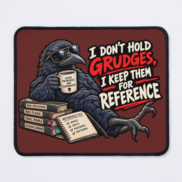 Item preview, I don't hold grudges, I keep them for reference - raven designed and sold by AlishaBurden00.