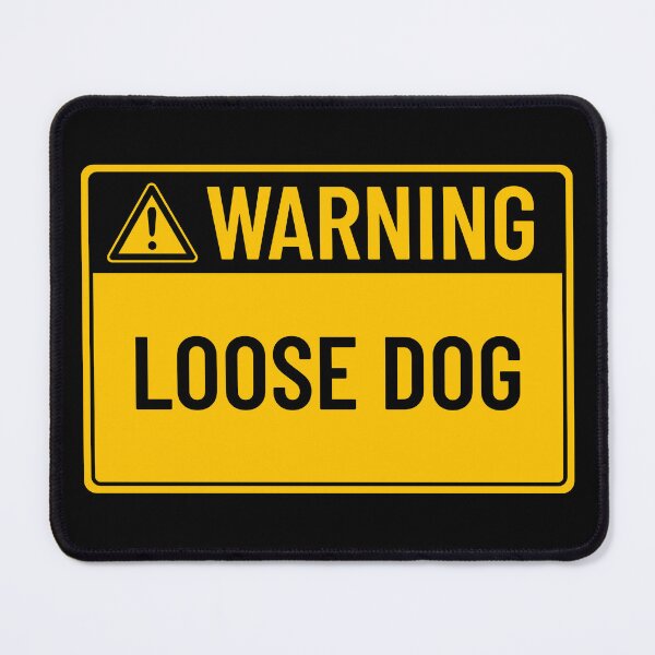 Item preview, Warning: Loose Dog designed and sold by mr-k-store.