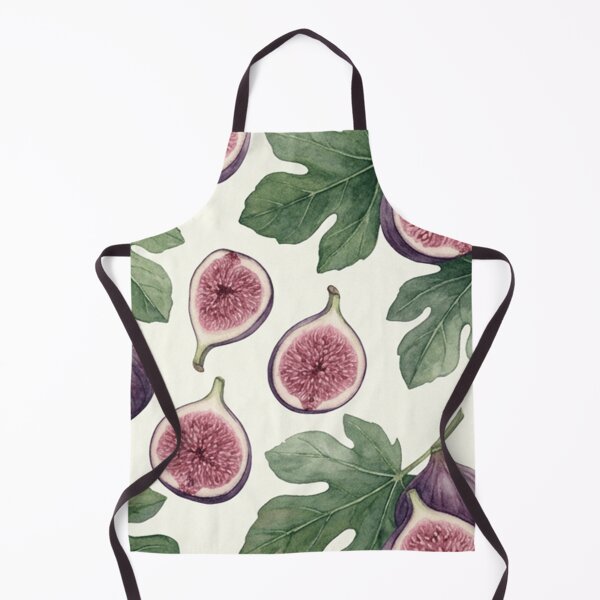 Item preview, Watercolor Purple Fig Botanical Pattern designed and sold by SassyArtistry.