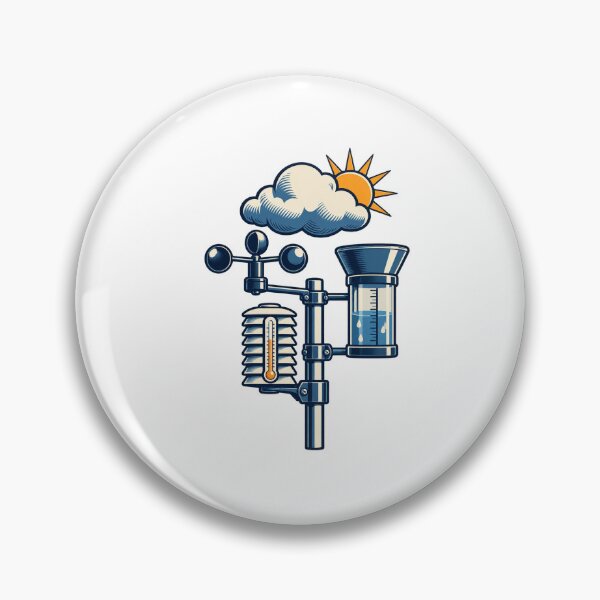 Item preview, Weather Station Gift – Backyard Observer Equipment designed and sold by UrbanCanvvas.