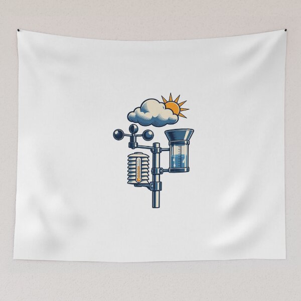 Item preview, Weather Station Gift – Backyard Observer Equipment designed and sold by UrbanCanvvas.
