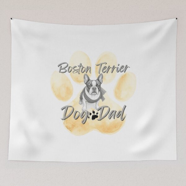 Item preview, Boston Terrier dog dad designed and sold by iRenza.