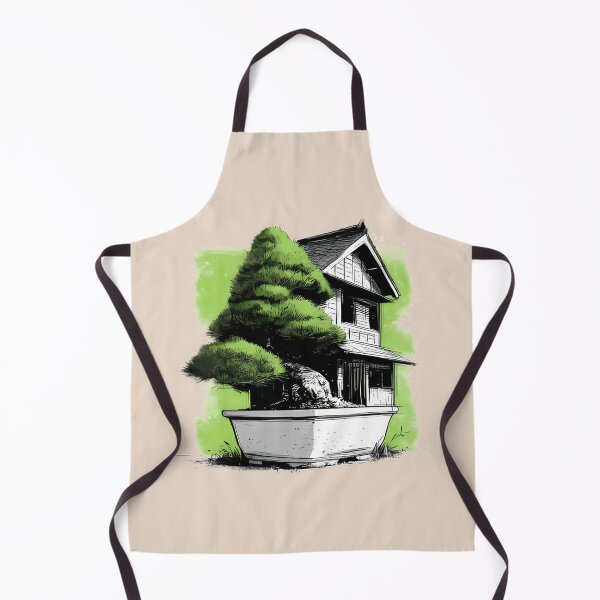Item preview, Japanese Bonsai House Asian Architecture Art designed and sold by Lunat1kk.