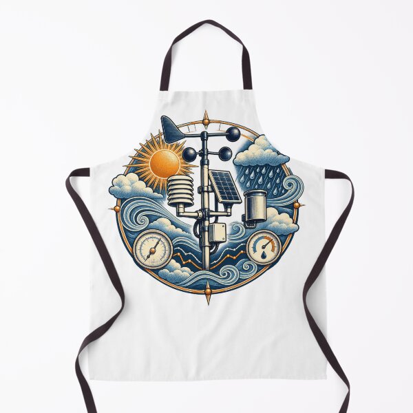 Item preview, Hobby Meteorologist Gift – Personal Weather Station designed and sold by UrbanCanvvas.