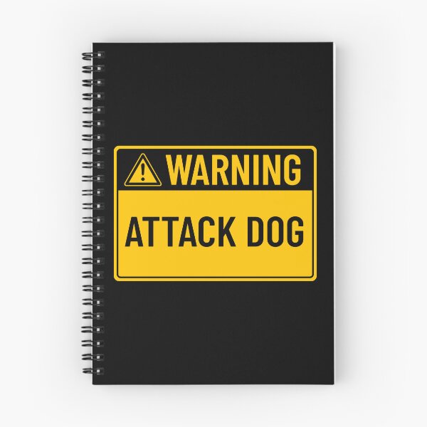 Item preview, Warning: Attack Dog designed and sold by mr-k-store.