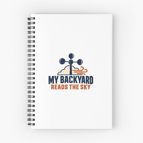 Item preview, My Backyard Reads the Sky – Weather Station Gift designed and sold by UrbanCanvvas.