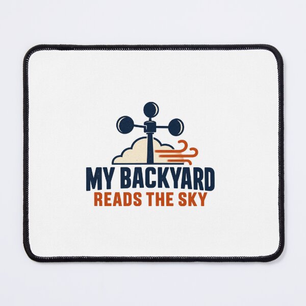 Item preview, My Backyard Reads the Sky – Weather Station Gift designed and sold by UrbanCanvvas.