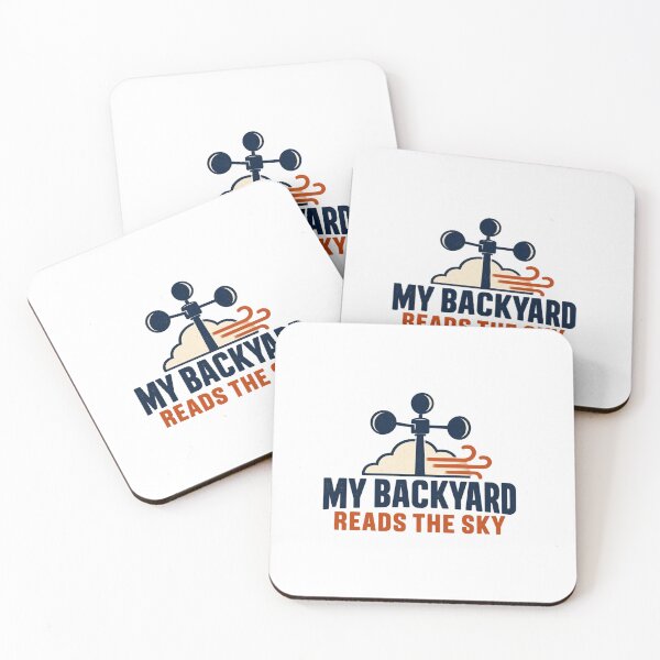 Item preview, My Backyard Reads the Sky – Weather Station Gift designed and sold by UrbanCanvvas.