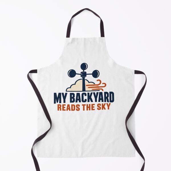 Item preview, My Backyard Reads the Sky – Weather Station Gift designed and sold by UrbanCanvvas.