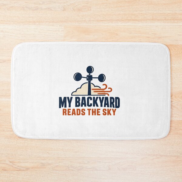 Item preview, My Backyard Reads the Sky – Weather Station Gift designed and sold by UrbanCanvvas.