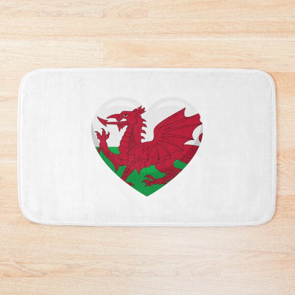 Item preview, Wales Flag Heart / I Love Wales (On White) designed and sold by STUDIO-72.