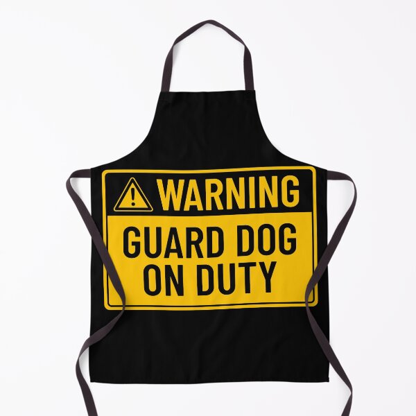 Item preview, Warning: Guard Dog on Duty designed and sold by mr-k-store.