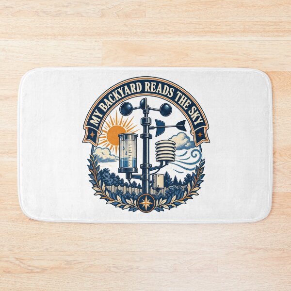Item preview, Personal Weather Station Gift – Backyard Reads the Sky designed and sold by UrbanCanvvas.